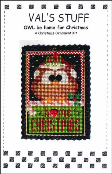 YT Owl Be Home For Christmas Kit by Vals Stuff 