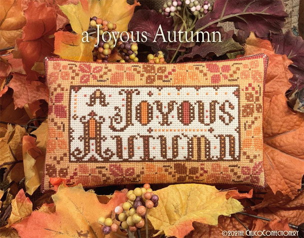 Joyous Autumn 124w x 74h Calico Confectionery