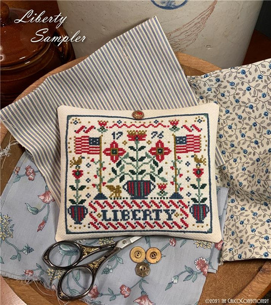 Liberty Sampler 97w x 80h Calico Confectionery IG