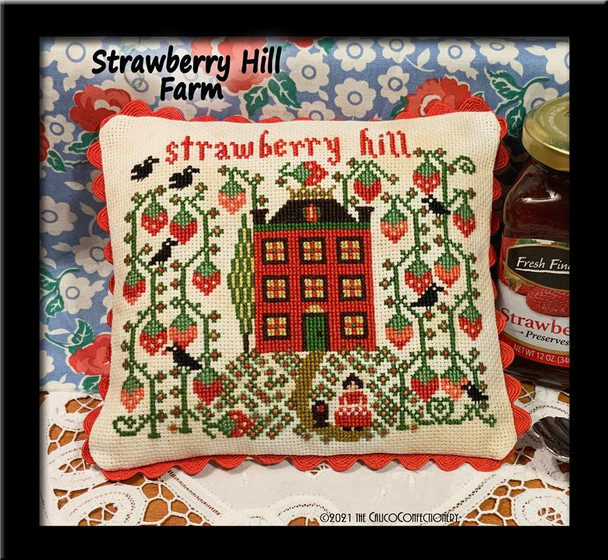 Strawberry Hill Farm 91w x 87h  Calico Confectionery