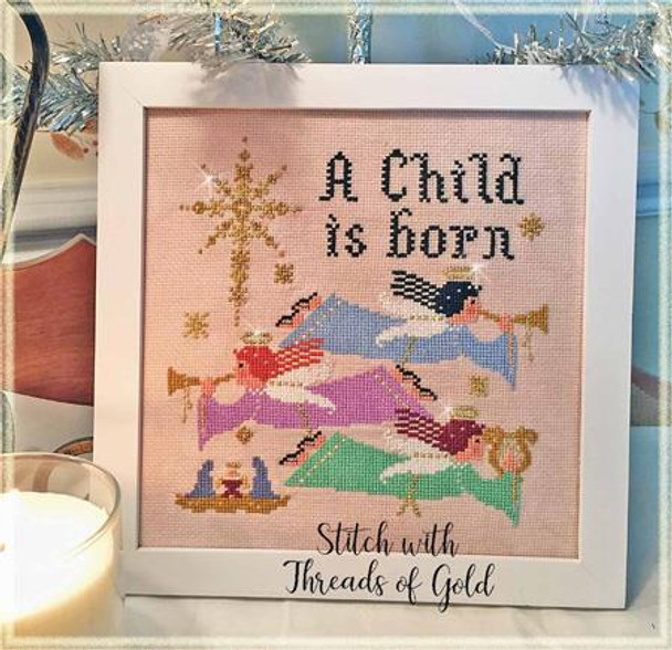 A Child Is Born 109 x 110  Calico Confectionery IG