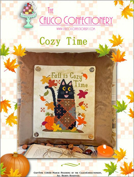 Cozy Time 118w x 133h Calico Confectionery