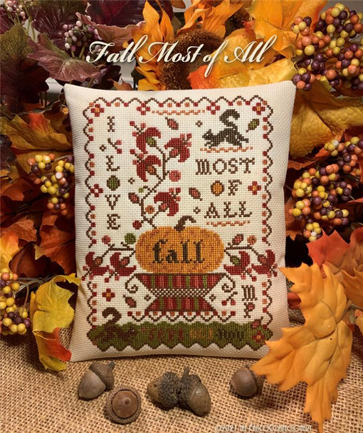 Fall Most of All 96w x 121h Calico Confectionery