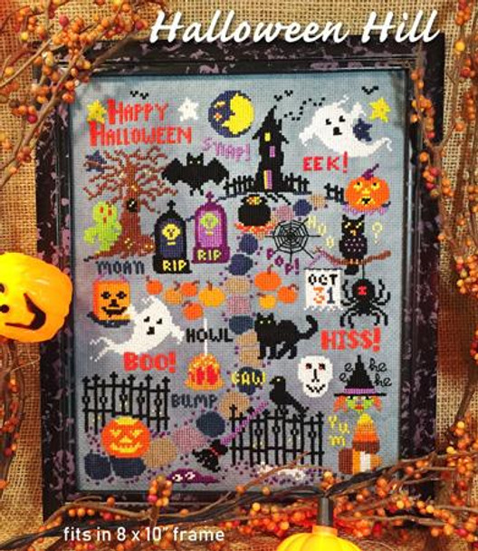 Halloween Hill 121 x 155 Calico Confectionery