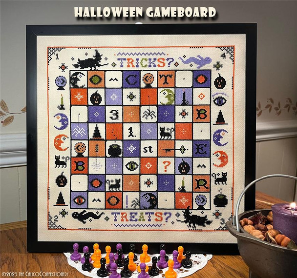 Halloween Game Board 191w x 191h Calico Confectionery IG