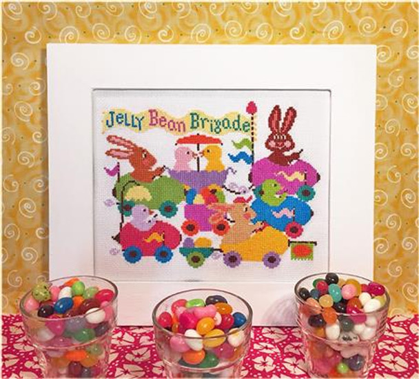 Jelly Bean Brigade 128 x 99 Calico Confectionery