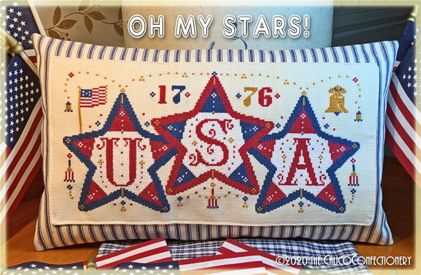 Oh My Stars 183w x 86h Calico Confectionery