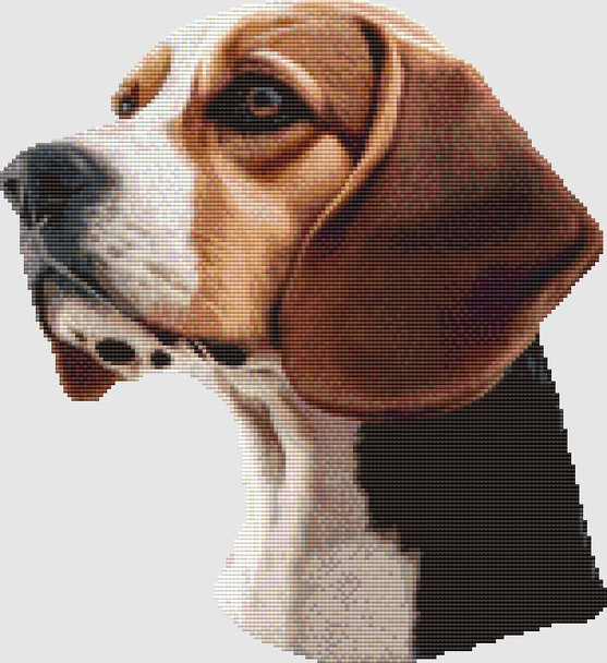 Beagle - Portrait II 153w x 167h DogShoppe Designs