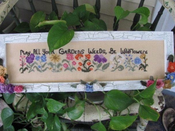 zwBN42 Garden of Wildflowers By the Bay Needleart  YT