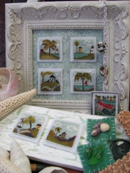 ZWBN26 Stitch An Inch Summer #1 By the Bay Needleart