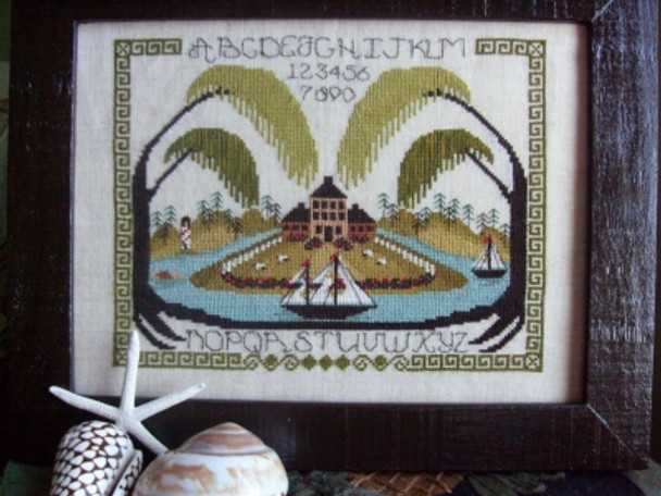 ZWBN4 Mystic Island Sampler By the Bay Needleart