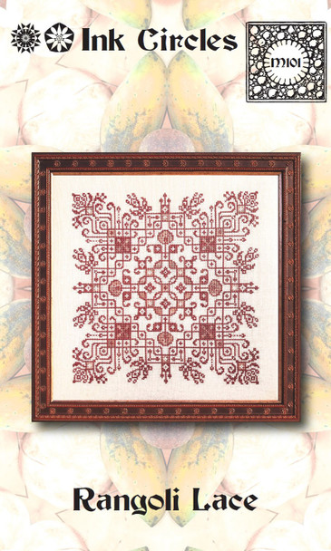 Rangoli Lace 145W x 145H by Ink Circles Ships 10/23 YT NKM101