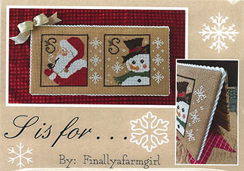 S Is For... 132W x 57H by Finally A Farmgirl Designs 23-2544 YT