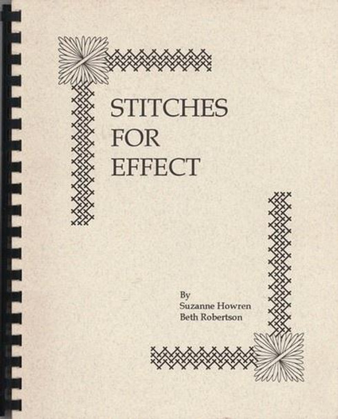 Stitches For Effect Suzanne Howren, Beth Robertson