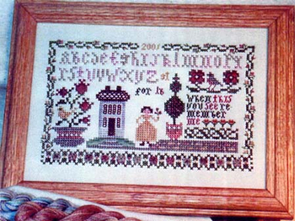 Friendship Garden Sampler The Sewing Circle TSC-004 Friendship Garden Sampler The Sewing Circle TSC-004