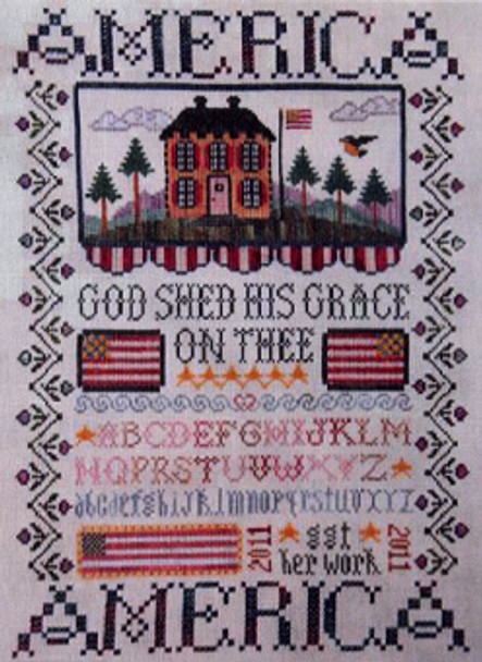 American Sampler I The Sewing Circle TSC-030  American Sampler I The Sewing Circle TSC-030