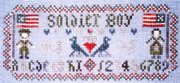 The Soldier Boy Sampler The Sewing Circle TSC-019