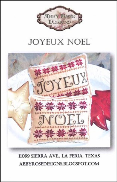 Joyeux Noel 96W x 64L & Noel 89W x 68L by Abby Rose Designs YT