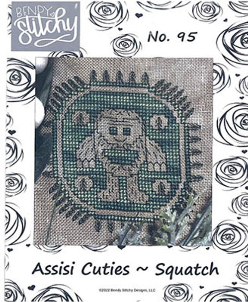 Assissi Cuties Squatch by Bendy Stitchy Designs 23-2536