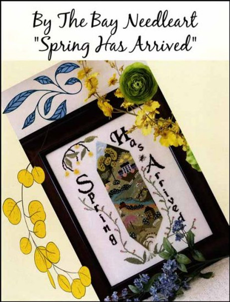 YT BN88 Spring Has Arrived Stitch count is 143 x 206 By the Bay Needleart 