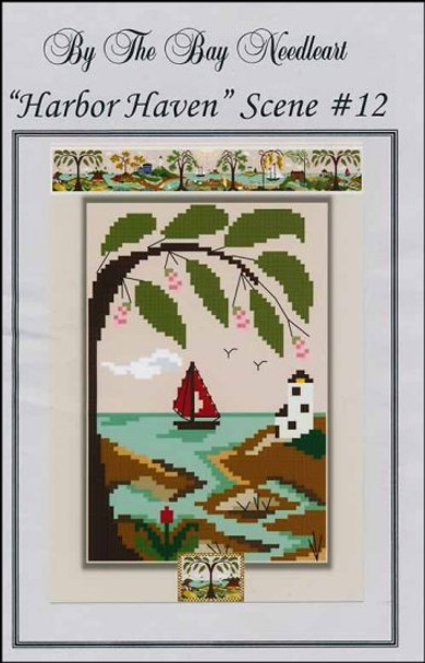 Harbor Haven Scene 12  56 x 84 By the Bay Needleart YT