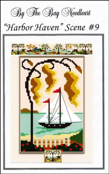 Harbor Haven Scene 9 56 x 84 By the Bay Needleart YT