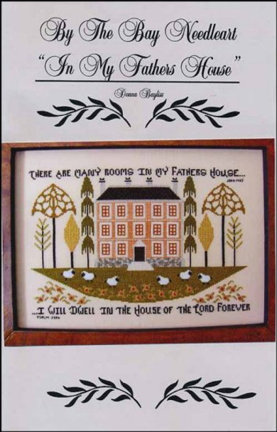 YT BN24 My Fathers House 199 x 136 By the Bay Needleart 