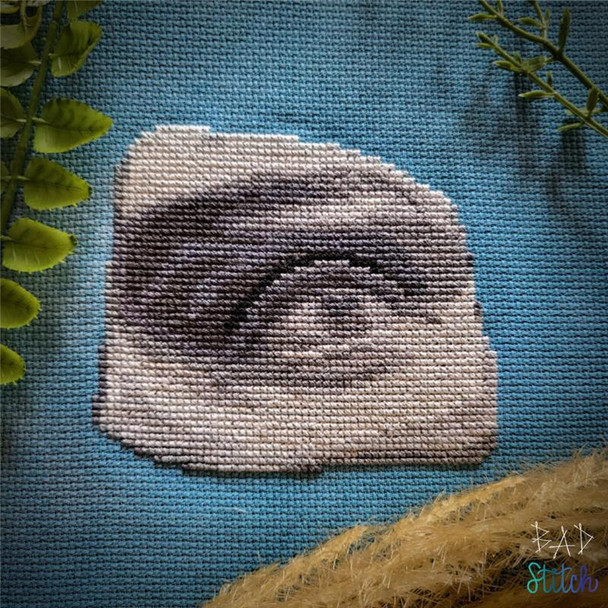 Eye of David 68w x 61h BAD Stitch