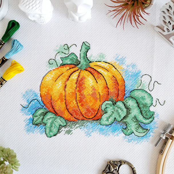 Pumpkin Artmishka Counted Cross Stitch Pattern
