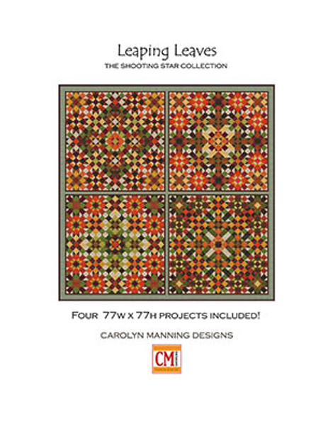 Leaping Leaves 77w x 77h by CM Designs 23-3172