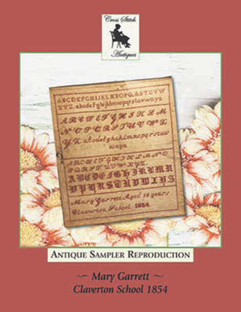 Mary Garrett Claverton School 1854 202w x 217 by Cross Stitch Antiques 23-2673 YT