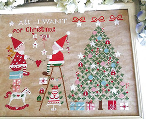 All I Want For Christmas Is You 280w x 220h by Cuore E Batticuore 23-2828