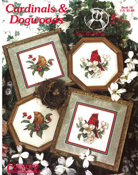 Cardinals & Dogwoods by Country Cross Stitch 4507