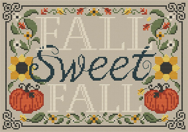 Fall Sweet Fall 138w x 96h Erin Elizabeth Designs