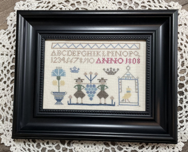 Little Dutch 1808 Sampler 115W x 79H by From The Heart 23-2516 YT FTH148
