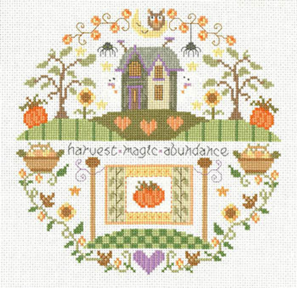 Midnight Quilt Cottage 111w x 111h by Imaginating 23-3131