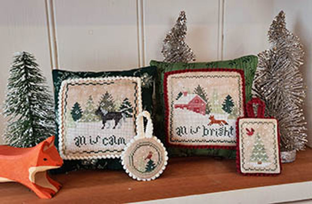All Is Calm, All Is Bright by Cosford Rise Stitchery 23-3031
