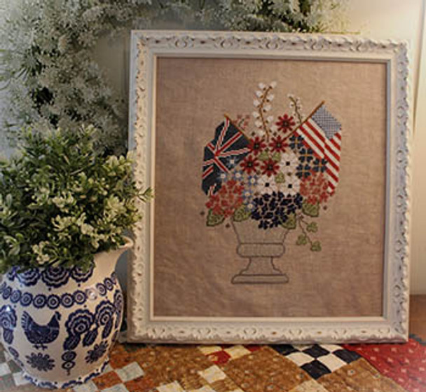 Red, White And Blue by Cosford Rise Stitchery 23-3028