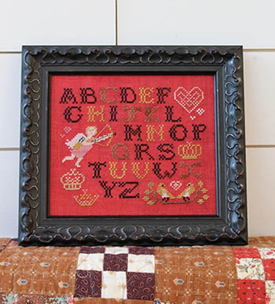 Cupid's Sampler by Cosford Rise Stitchery 23-3058