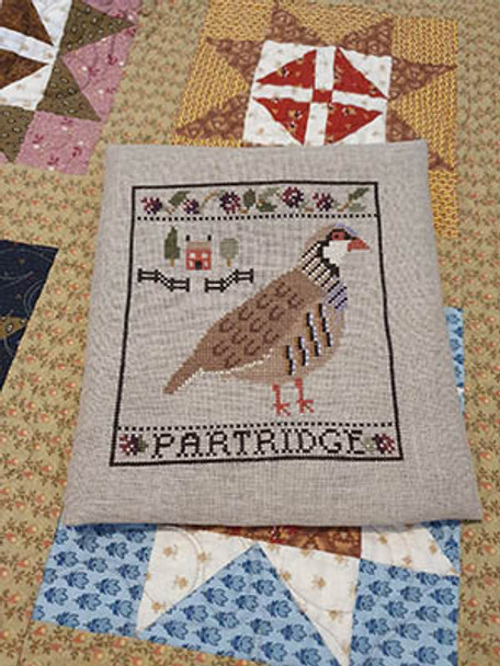 Partridge And Blackberries by Cosford Rise Stitchery 23-3066