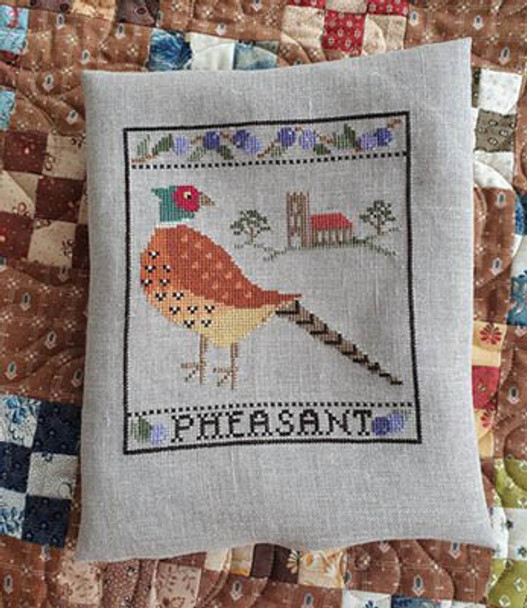 Pheasant And Sloes by Cosford Rise Stitchery 23-3065