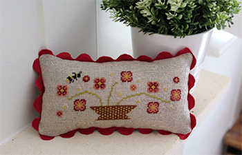 June Basket by Cosford Rise Stitchery 23-3050