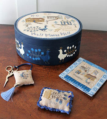 Peacocks Of Half Moone Hill by Cosford Rise Stitchery 23-3059