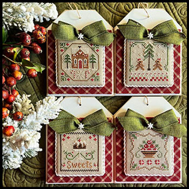 Cross Stitch Petites - Sweet Petites 39w x 39h Each by Little House Needleworks 23-3140