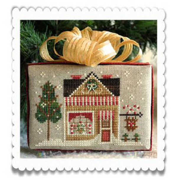 Hometown Holiday-Sweet Shop 60 x 42 by Little House Needleworks 13-1827