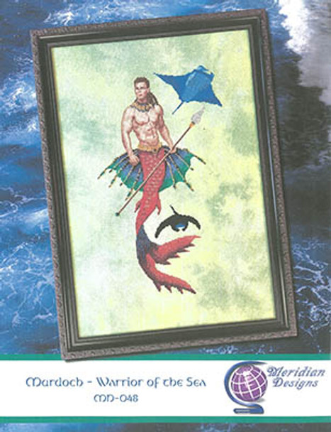 Murdoch Merman by Meridian Designs For Cross Stitch 23-3010