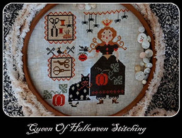 Queen Of Halloween Stitching by Nikyscreations 23-2942