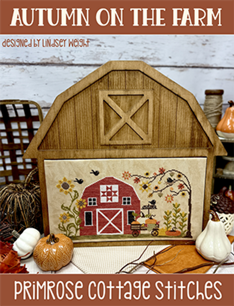 Autumn On The Farm 176 x 92 by Primrose Cottage Stitches 23-2472 YT
