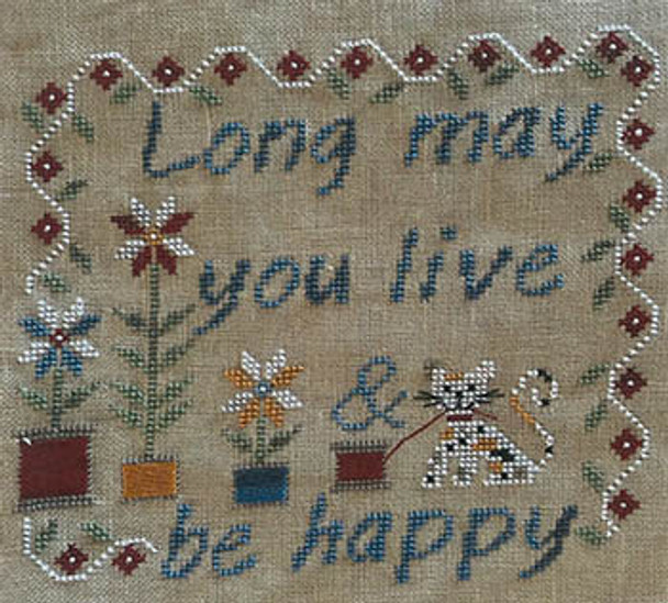 Long May You Live And Be Happy by Romy's Creations 23-2683 YT