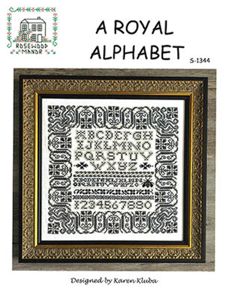 Royal Alphabet by Rosewood Manor Designs 23-2900 YT